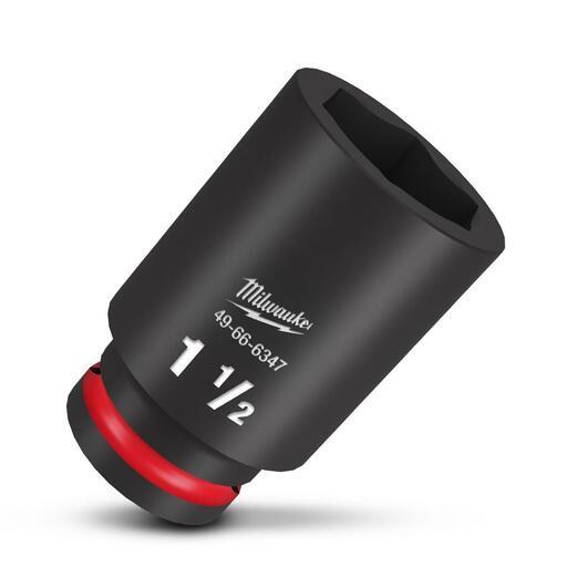 Milwaukee 49666347 3/4" Drive 1-1/2" SAE Shockwave Deep 6 Point Impact Socket – image 4