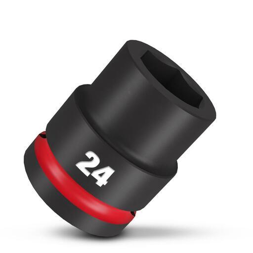 Milwaukee 49666362 3/4" Drive 24mm Metric Shockwave 6 Point Impact Socket – image 4