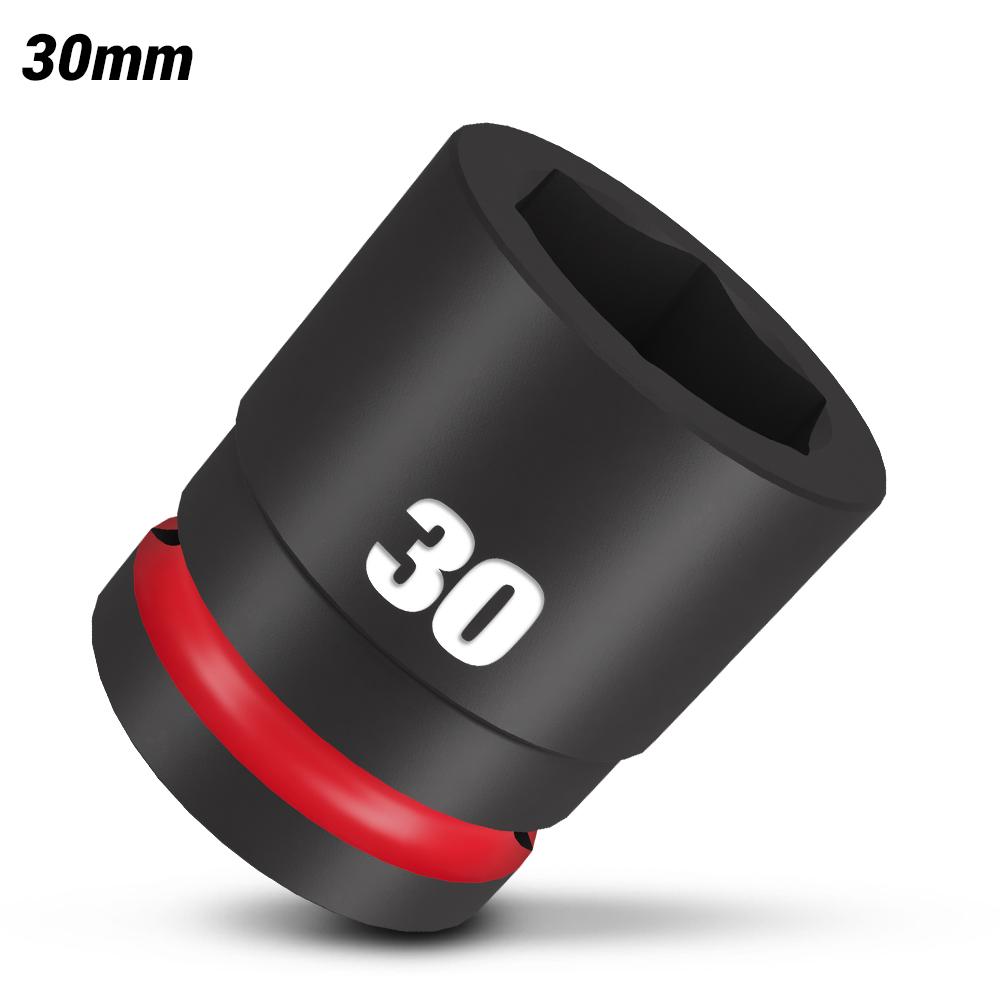 Milwaukee 49666368 3/4" Drive 30mm Metric Shockwave 6 Point Impact Socket – image 2
