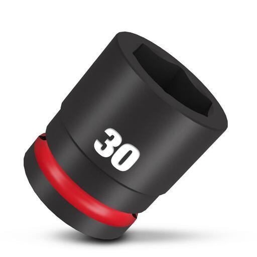 Milwaukee 49666368 3/4" Drive 30mm Metric Shockwave 6 Point Impact Socket – image 4