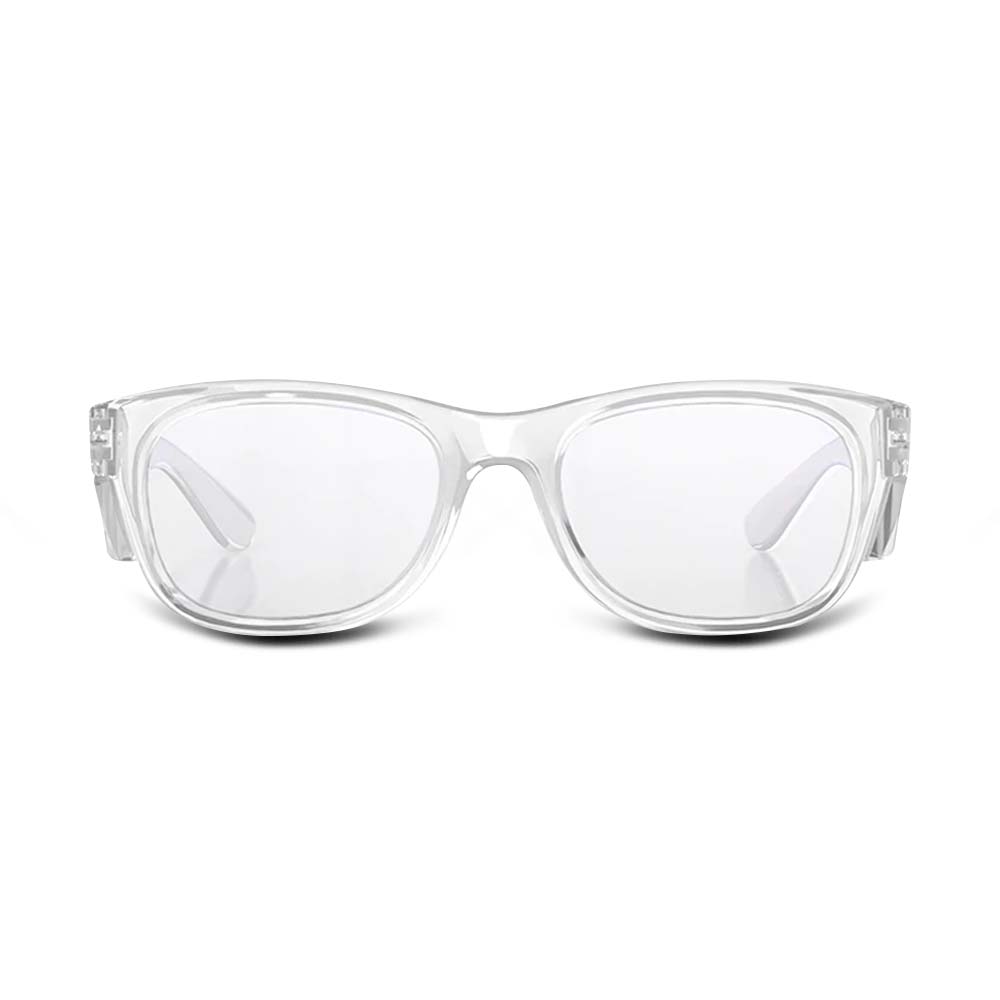 SafeStyle CCC100 UV400 Classics Clear Frame Clear Lens – image 3