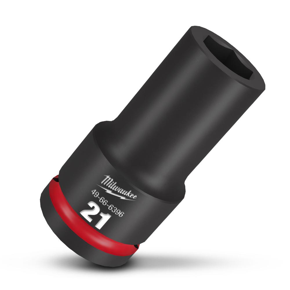 Milwaukee 49666396 3/4" Drive 21mm Metric Shockwave Deep 6 Point Impact Socket – image 4