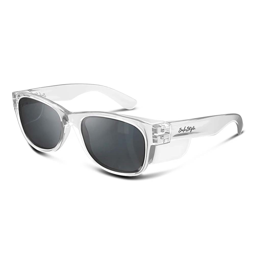 SafeStyle CCP100 UV400 Classics Clear Frame Polarised Lens – image 1