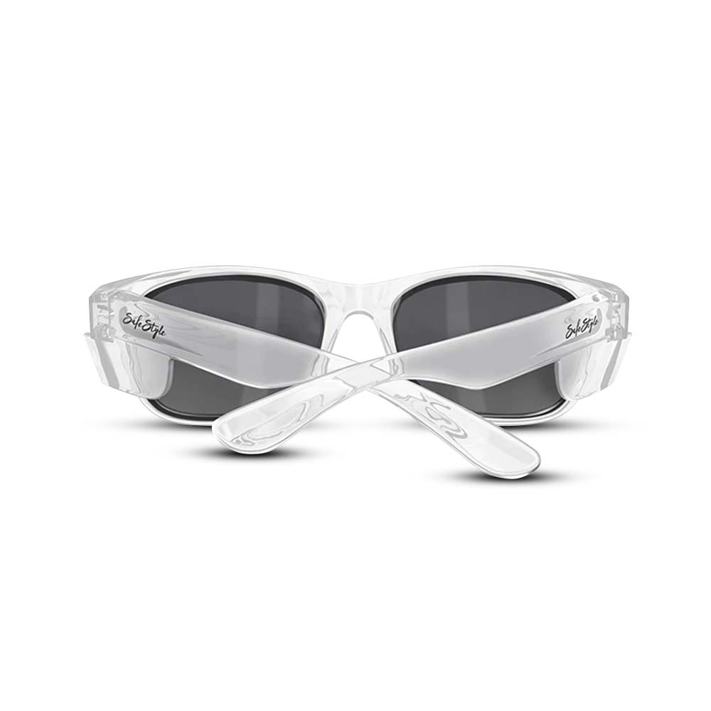 SafeStyle CCP100 UV400 Classics Clear Frame Polarised Lens – image 5