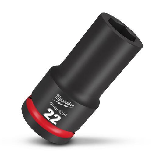 Milwaukee 49666397 3/4" Drive 22mm Metric Shockwave Deep 6 Point Impact Socket – image 4