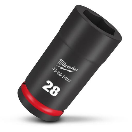 Milwaukee 49666403 3/4" Drive 28mm Metric Shockwave Deep 6 Point Impact Socket – image 4