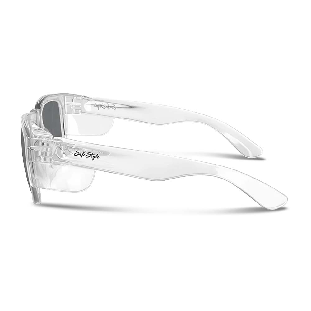 SafeStyle FCT100 UV400 Fusion Clear Frame Tinted Lens – image 4