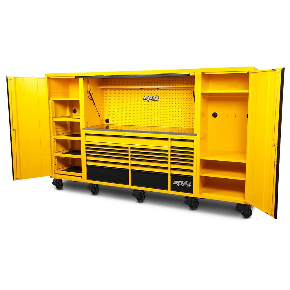 Sp Tools Sp440ltd 128 Usa Sumo Series Limited Edition Yellow Black Complete Workstation