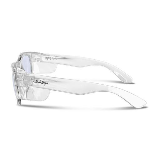 SafeStyle CCB100 UV400 Classics Clear Frame Blue Light Blocking Lens – image 4