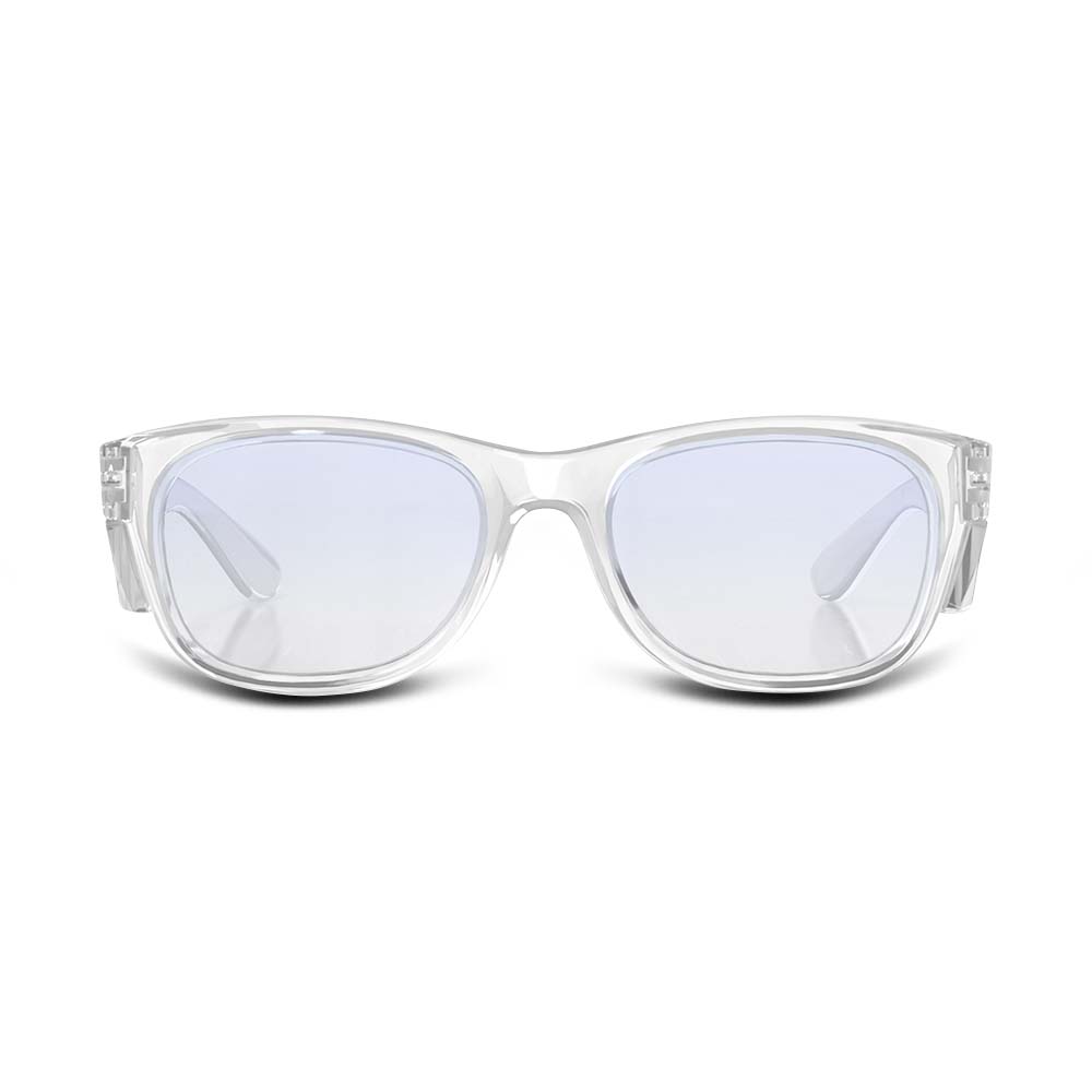 SafeStyle CCB100 UV400 Classics Clear Frame Blue Light Blocking Lens – image 3