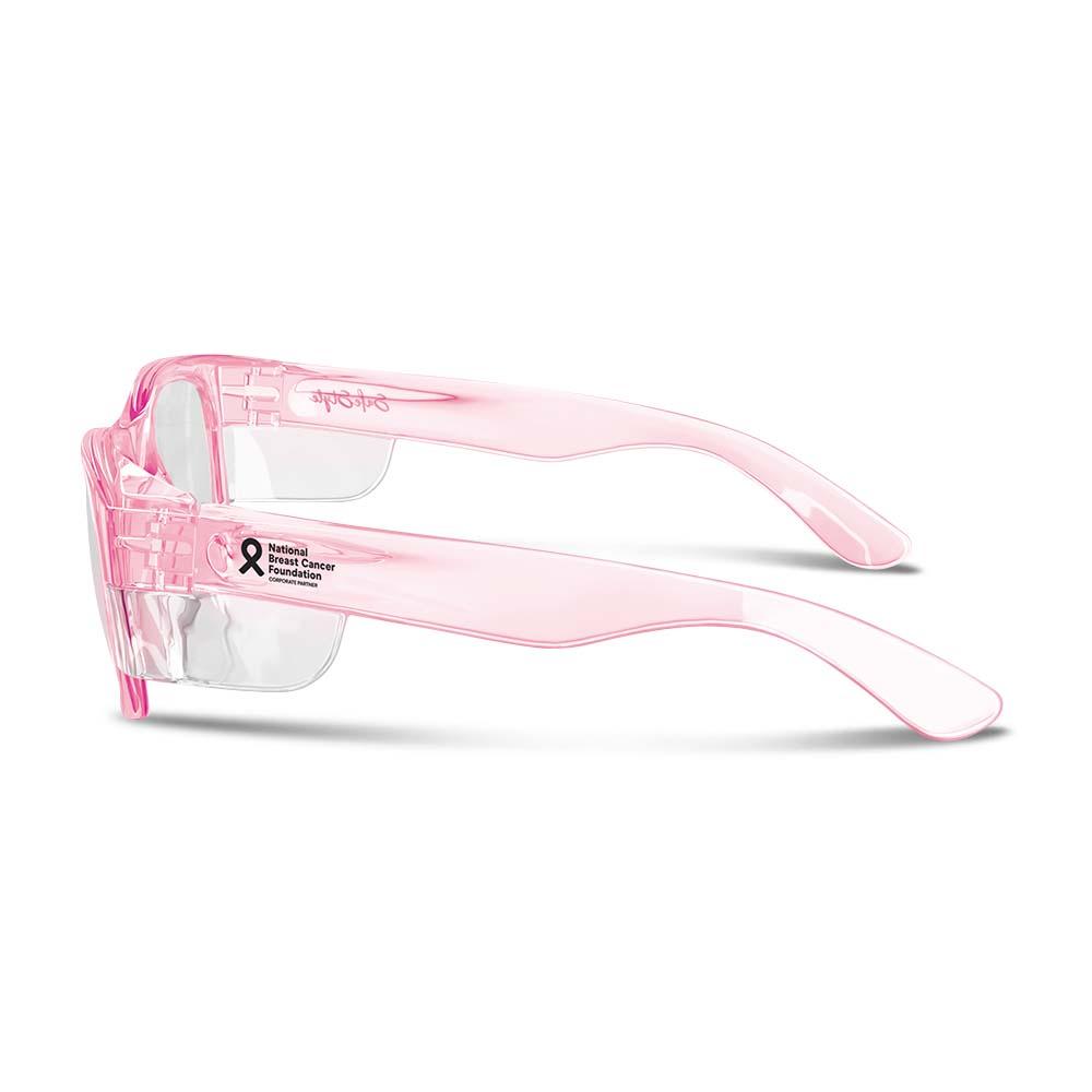 SafeStyle CPC100 UV400 Pink Frame Clear Lens – image 4