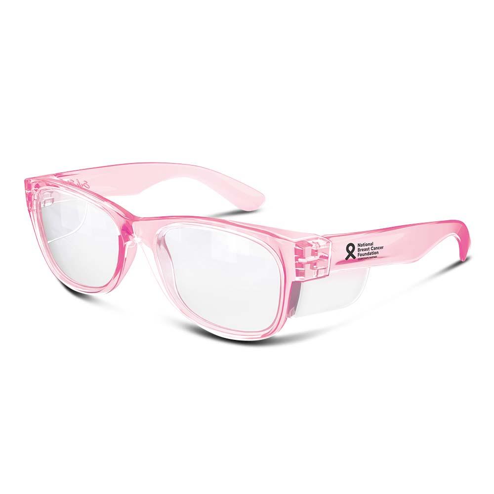 SafeStyle CPC100 UV400 Pink Frame Clear Lens – image 1