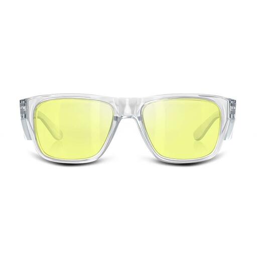 SafeStyle FCY100 UV400 Fusions Clear Frame Yellow Lens – image 3