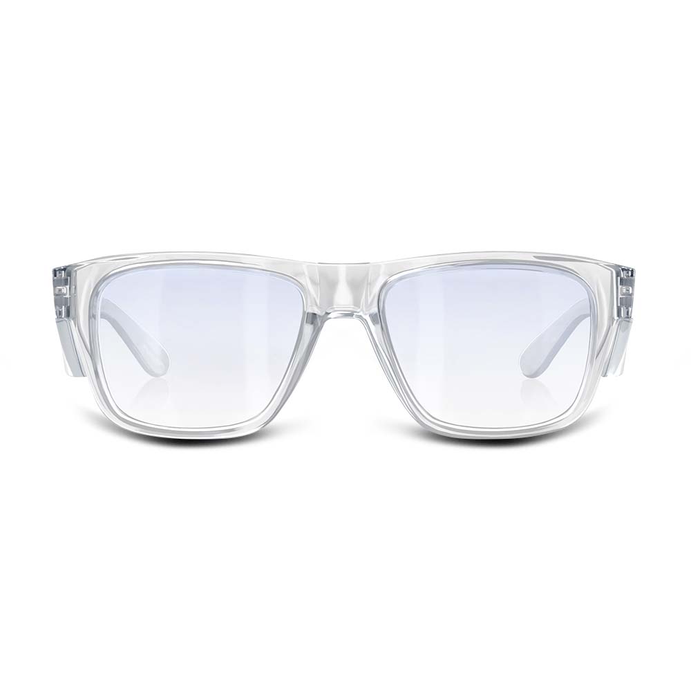 SafeStyle FCB100 UV400 Fusions Clear Frame Blue Light Blocking Lens – image 3