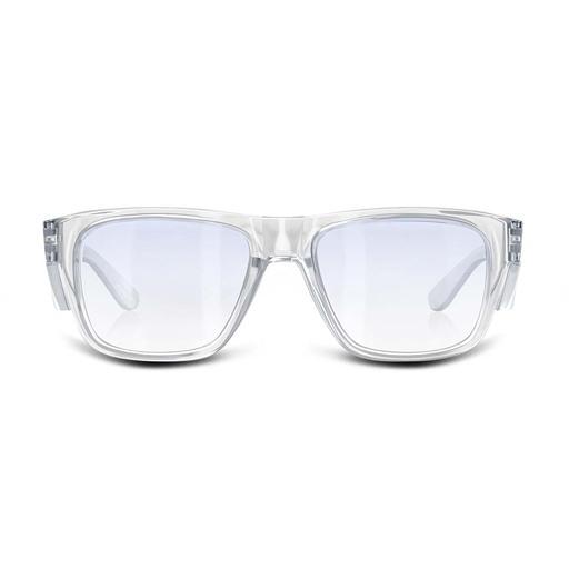 SafeStyle FCB100 UV400 Fusions Clear Frame Blue Light Blocking Lens – image 3