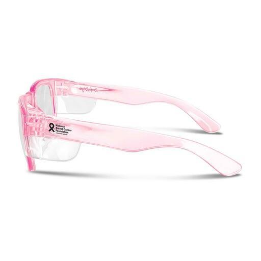 SafeStyle FPC100 UV400 Fusions Pink Frame Clear Lens – image 4