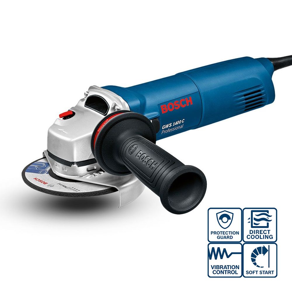 Bosch GWS 1400 C (0.601.824.241) 1400W 125mm (5") Angle Grinder – image 1