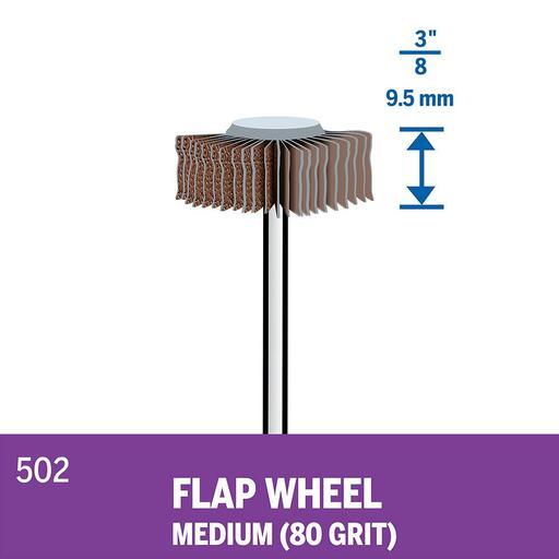 Dremel 5000502 (2.615.000.502) 26.6mm 80 Grit Flapwheel – image 5