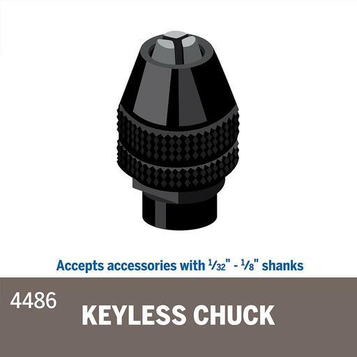 Dremel 5004486 (2.615.004.486) 0.8mm-3.2mm Multi-Fit Chuck – image 3