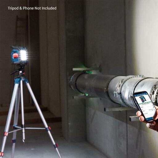 Bosch GLI 18V-1200 C (0.601.446.700) 18V Li-ion Cordless 1200 Lumen Jobsite Floodlight - Skin Only – image 3
