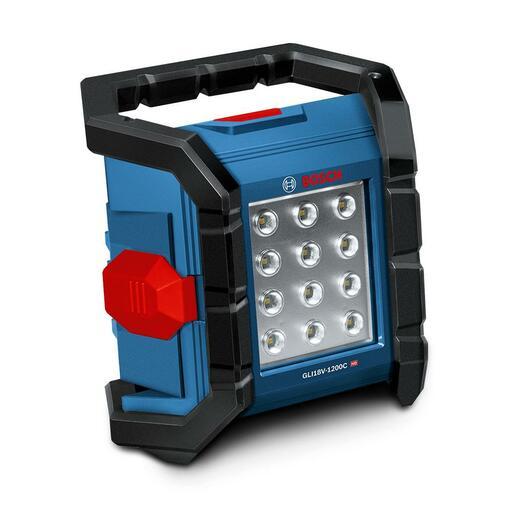Bosch GLI 18V-1200 C (0.601.446.700) 18V Li-ion Cordless 1200 Lumen Jobsite Floodlight - Skin Only