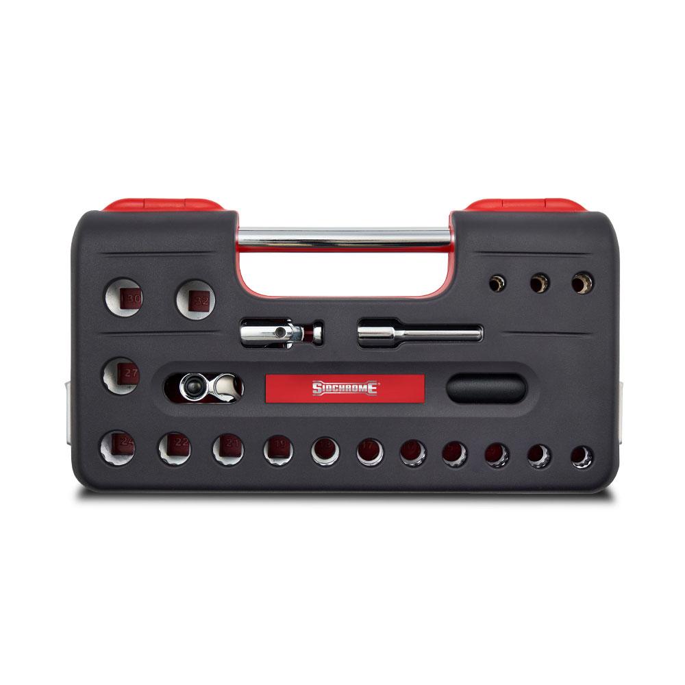 Sidchrome SCMT14150 21pce Metric 1/2