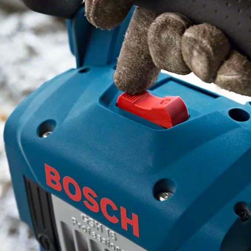 Bosch GSH16-30+P65A 1750W 17kg 30mm HEX Demolition Hammer + Techsmart 4pce 30mm Hex Industrial Demolition Chisel Set – image 10
