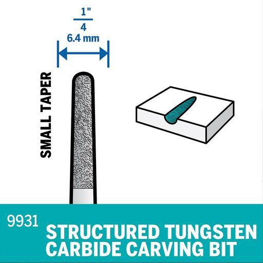 Dremel 5009931 (2.615.009.931) 6.4mm Spear Structured Tooth Tungsten Carbide Cutter – image 5