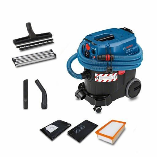 Bosch GAS 35 H AFC (0.601.9C3.640) 1200W 35L Wet and Dry H-Class Dust Extractor Vacuum