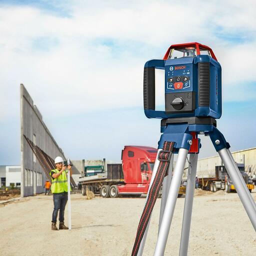 Bosch GRL 350 HV + LR 30 (0.601.061.S40) Red Beam Rotary Laser Level – image 4