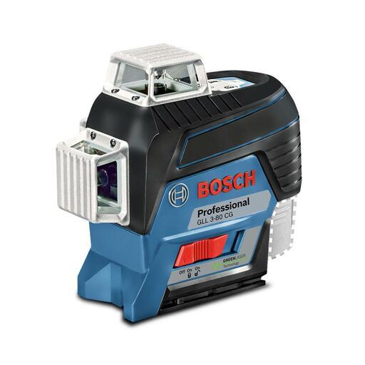 Bosch GLL3-80 GC + D-TECH120 (0.615.994.0RK) 12V Line Green Laser Level & Detector – image 3