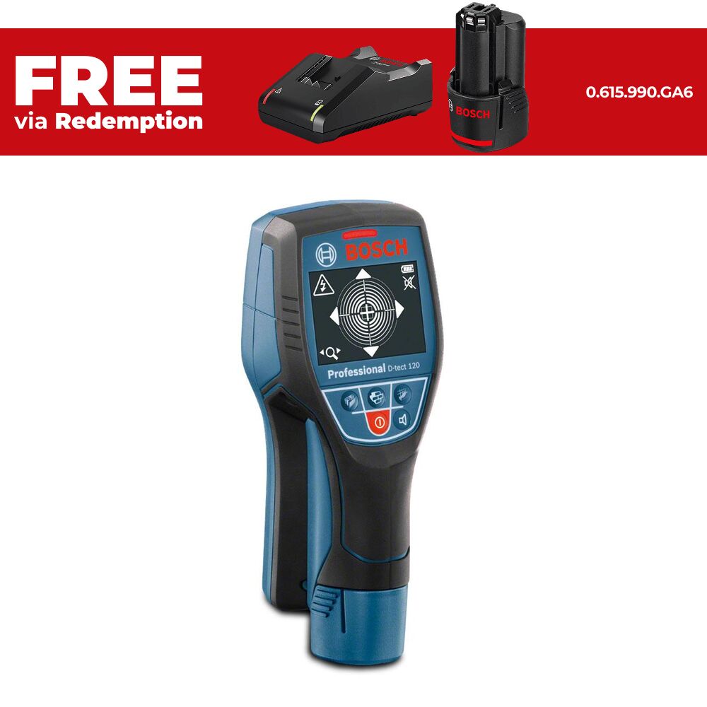 Bosch D-tect 120 (0.601.081.3K0) 12V Li-ion Cordless Detector – image 1