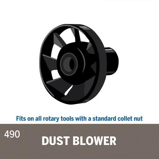 Dremel 490 (2.615.049.0AA) Collet Dust Blower Attachment – image 4