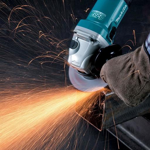 Makita GA5040C 1400W 125mm (5") Variable Speed Angle Grinder – image 2