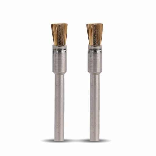 Dremel 537-02 (2.615.053.7AA) 2-Pack 3.2mm Brass Brush