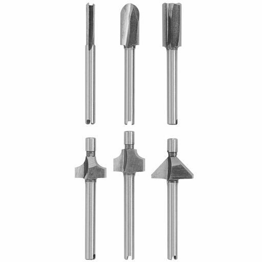 Dremel 2615069200 6pce HSS Router Bit Set