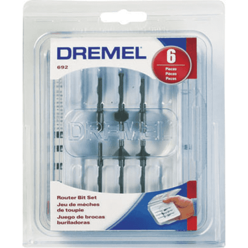 Dremel 2615069200 6pce HSS Router Bit Set – image 2