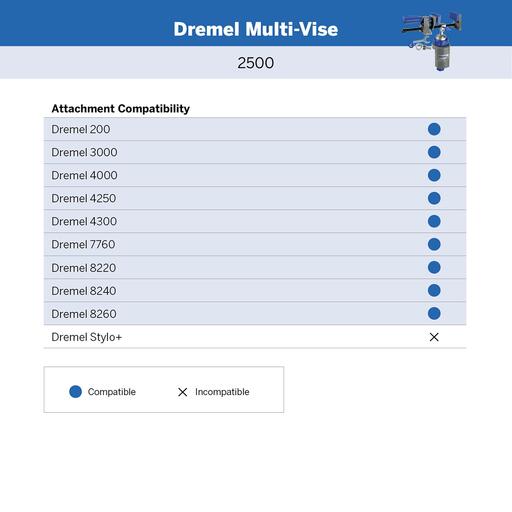 Dremel 5002500-55 (2.615.250.0JB) 3-in-1 Multi-Vise Attachment – image 4