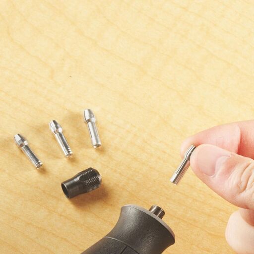 Dremel 5004485 (2.615.504.485) Quick Change Collet Nut Kit – image 4