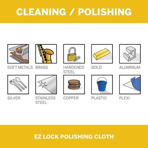 Dremel 423E (2.615.E42.3AC) 25.4mm EZ Lock Polishing Cloth Wheel – image 5