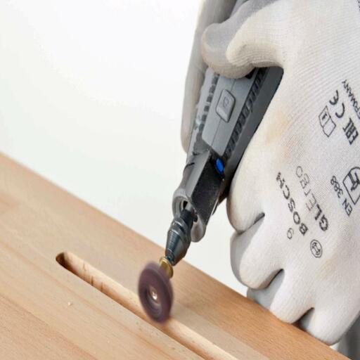 Dremel 512E (2.615.E51.2AC) 2-Pack 24mm 320 Grit EZ SpeedClic Finishing Abrasive Buffs – image 3