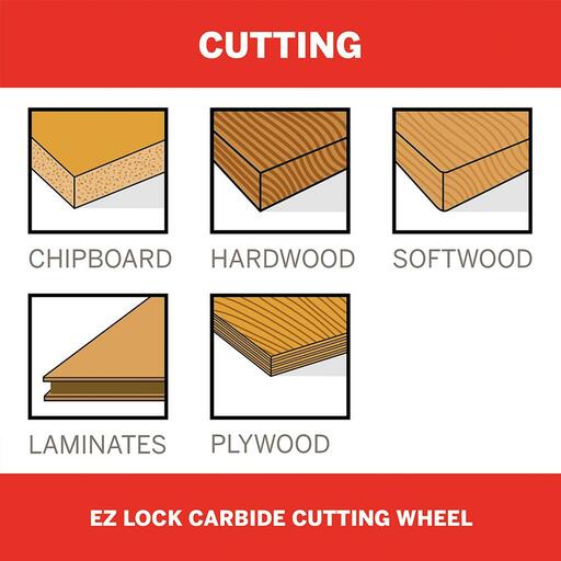 Dremel EZ544 (2.615.E54.4AA) 38mm EZ Lock Carbide Cutting Wheel – image 6