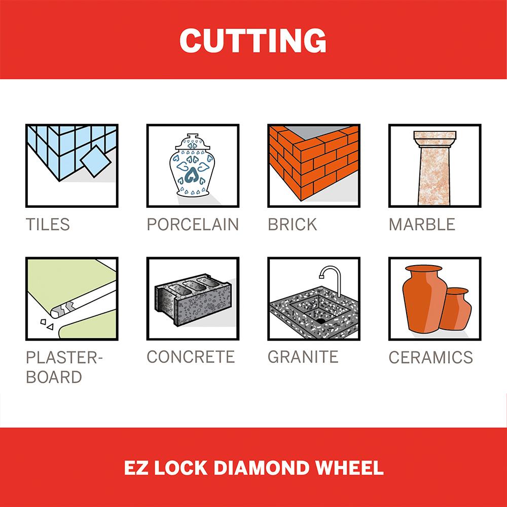 Dremel EZ545HP (2.615.E54.5HA) EZ Lock 38mm MAX Diamond Cutting Wheel – image 6