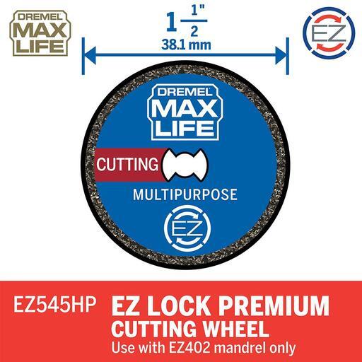 Dremel EZ545HP (2.615.E54.5HA) EZ Lock 38mm MAX Diamond Cutting Wheel – image 5