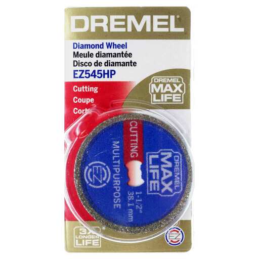 Dremel EZ545HP (2.615.E54.5HA) EZ Lock 38mm MAX Diamond Cutting Wheel – image 2
