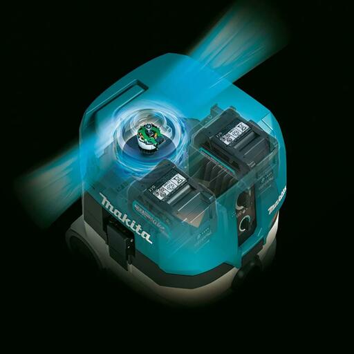 Makita VC004GLZ03 40V Max XGT Li-Ion Cordless Brushless AWS Dust Extraction Vacuum - Skin Only – image 5