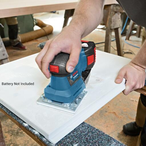 Bosch GSS 18V-10 (0.601.9D0.241) 18V Li-ion Cordless 114mm (4-1/2") 1/4" Sheet Sander - Skin Only – image 4