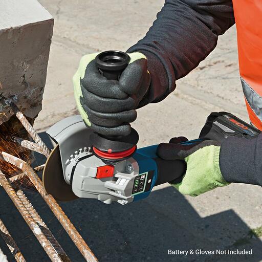 Bosch GWS 18V-10 PSC (0.601.9G3.F0B) 18V Li-ion Cordless Brushless 125mm (5") Paddle Switch Angle Grinder - Skin Only – image 4