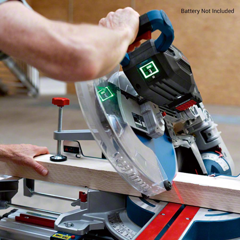 Bosch GCM 18V-305 GDC (0.601.B43.040) 18V Li-ion Cordless BITURBO Brushless 305mm (12") Mitre Saw - Skin Only – image 4