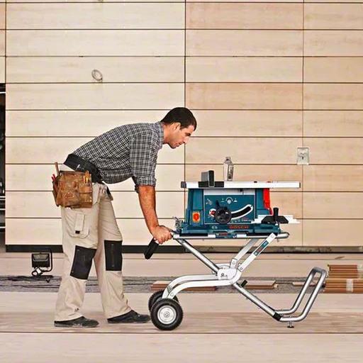 Bosch GTA 60 W (0.601.B12.000) 1220mm Wheeled Saw Stand – image 4